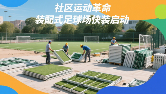 「社区运动革命」：装配式足球场24小时快装技术破解用地难题